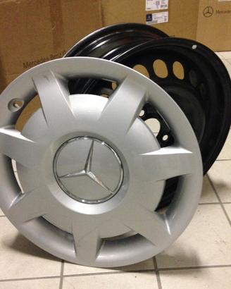 Dischi e copri dischi MERCEDES BENZ - 16” 6J ET46