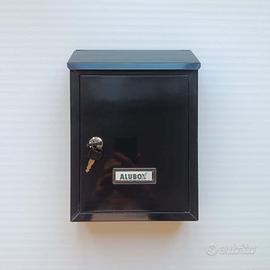 Cassetta per posta Alubox, dim. cm 21x6x30H