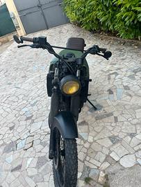 Transalp cafe racer