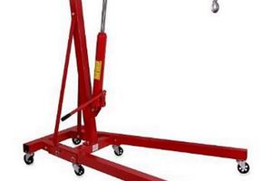 Gruetta gru da officina 2000kg pieghevole manuale