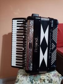 fisarmonica digitale Roland fr7x nera 