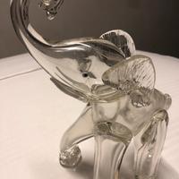 2 Elefanti in vetro murano