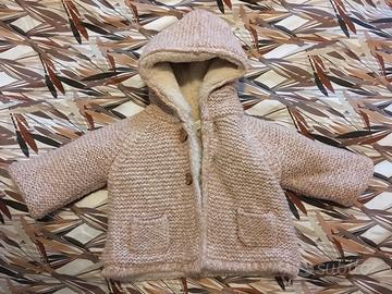 GIACCA GIUBBETTO 1-3 MESI ZARA LANA IMBOTTITA