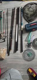 attrezzatura da pesca 