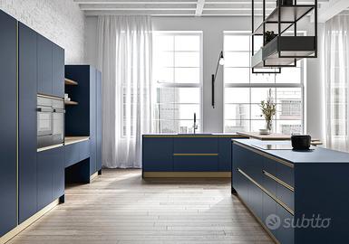 CUCINA KAPPA | LINEARE + ISOLA L.525 + L.240