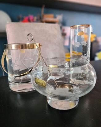 Raro set da cocktail vintage Mafer