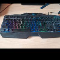 Tastiera Gaming Rii RK400  Retroilluminata RGB   R