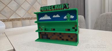 espositore minecraft kinderjoy 