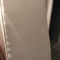 materasso singolo con rete con doghe