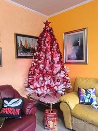 Albero di Natale bianco .