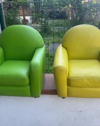 Poltroncine bambino vera pelle