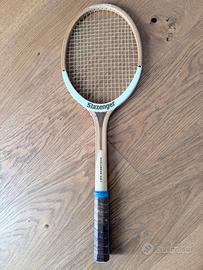 Racchetta tennis in legno 1980 Slazenger