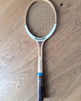Racchetta tennis in legno 1980 Slazenger