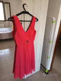 Abito corallo Musani Couture 