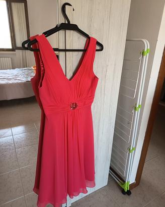 Abito corallo Musani Couture 