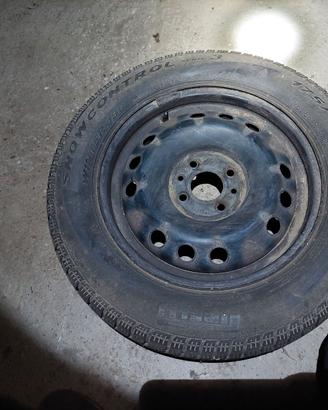 Cerchi in ferro 14 pollici per Lancia Ypsilon 2011