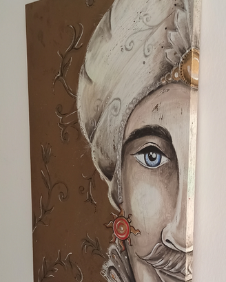 Coppia teste di Moro Elegant line