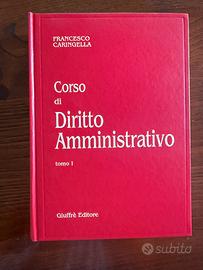 Corso di diritto amministrativo. autore CARINGELLA