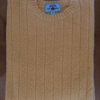 Maglione Lana LES COPAINS Uomo 56 XXL Giallo 