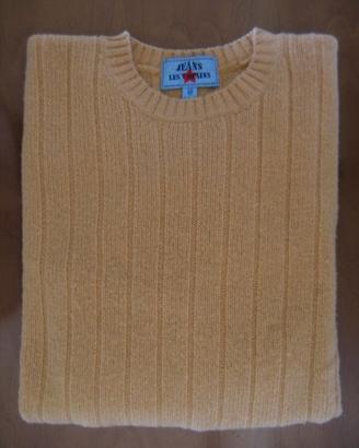 Maglione Lana LES COPAINS Uomo 56 XXL Giallo 