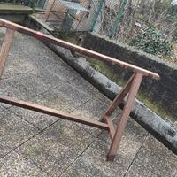 cavalletto in ferro da officina
