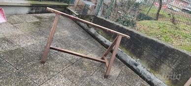 cavalletto in ferro da officina