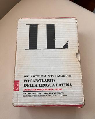 Vocabolario della lingua Latina