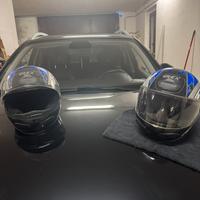 Coppia di caschi moto integrali