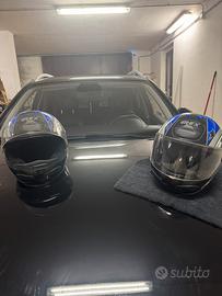 Coppia di caschi moto integrali