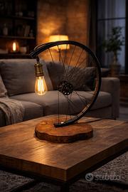 Lampada ruota vintage
