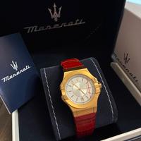 Orologio donna Maserati garanzia pelle bordeaux