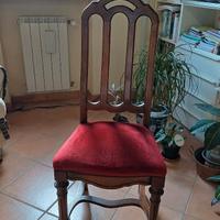 Sedie modello "Liberty" prima metà novecento