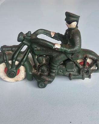 Moto giocattolo Hubley Champion in Ghisa Anni '30