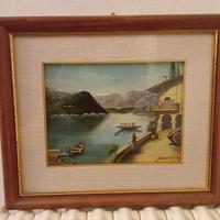 Quadro Lago di Como - Bergamini 