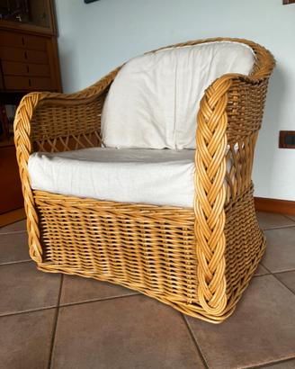 Poltrona vimini