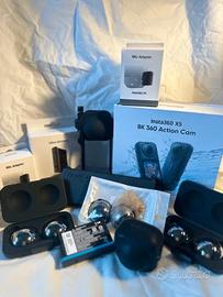 Insta360 X5 - 8K 360 Action Cam con accessori 