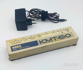 Korg KMT-60 MIDI Thru Box vintage funzionante