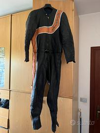 Giudici tuta in pelle vintage anni 70/80