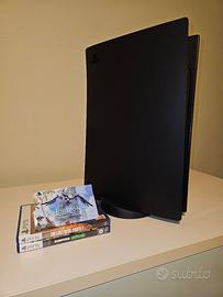 Playstation 5, completa di accessori più 3 giochi