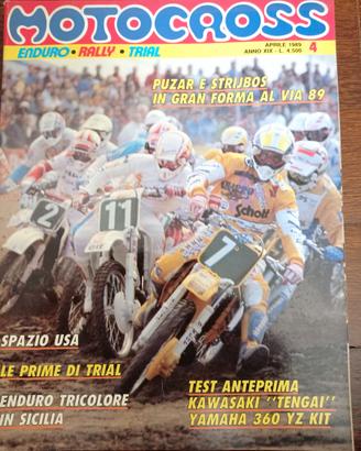 Rivista MOTOCROSS numero 4 del 1989