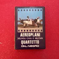 Gioco di carte "Quartetto" - Dal Negro - Aeroplani