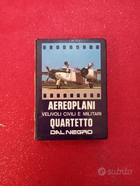 Gioco di carte "Quartetto" - Dal Negro - Aeroplani