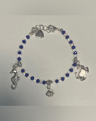 Bracciale Estivo con Charms Marini Fatto a Mano