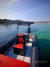 Gommone polaris 7 metri in alluminio