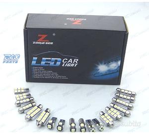 KIT 20 LAMPADE LED INTERNE MERCEDES CLASSE C W204 