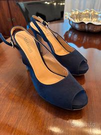 Sandali donna blu