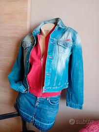 Giubbetto/giacca di jeans Phard basic jeans tgM