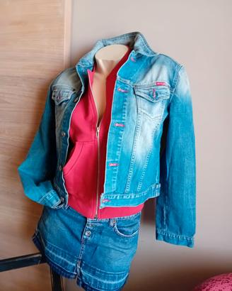 Giubbetto/giacca di jeans Phard basic jeans tgM