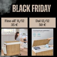 Cesto Portabiancheria con Coperchio e Rotelle.