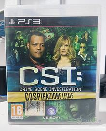 CSI: Cospirazione Letale (PS3) ITALIANO